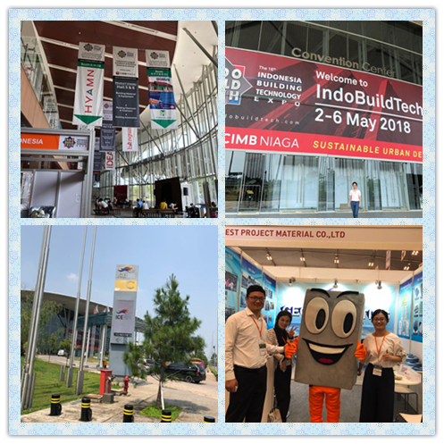 佳路通在雅加達國際建材展覽會參展