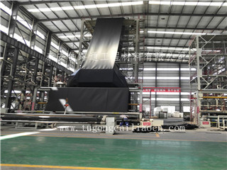 內(nèi)蒙古客戶考察我公司土工膜