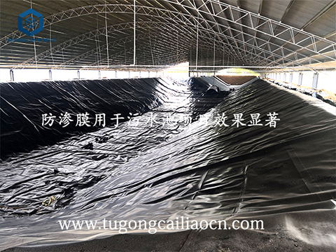 防滲膜用于污水池項目效果顯著